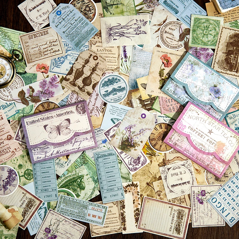 30 шт., декоративные блоки для записей на английском языке