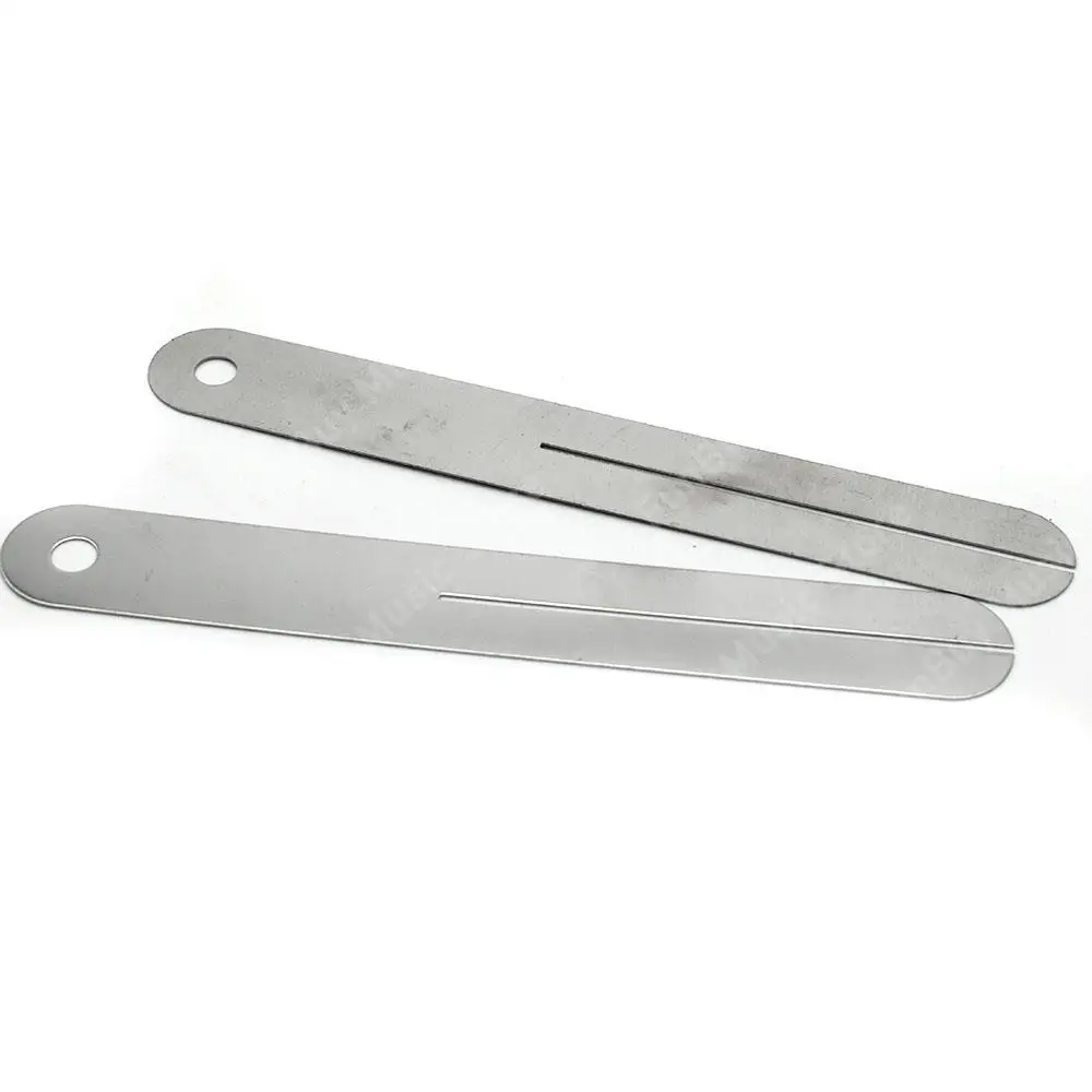 2pcs Guitar Fret Puller FretBoard Steel Plate For Electric And Bass Fingerboard Repair Tool Protector | Спорт и развлечения