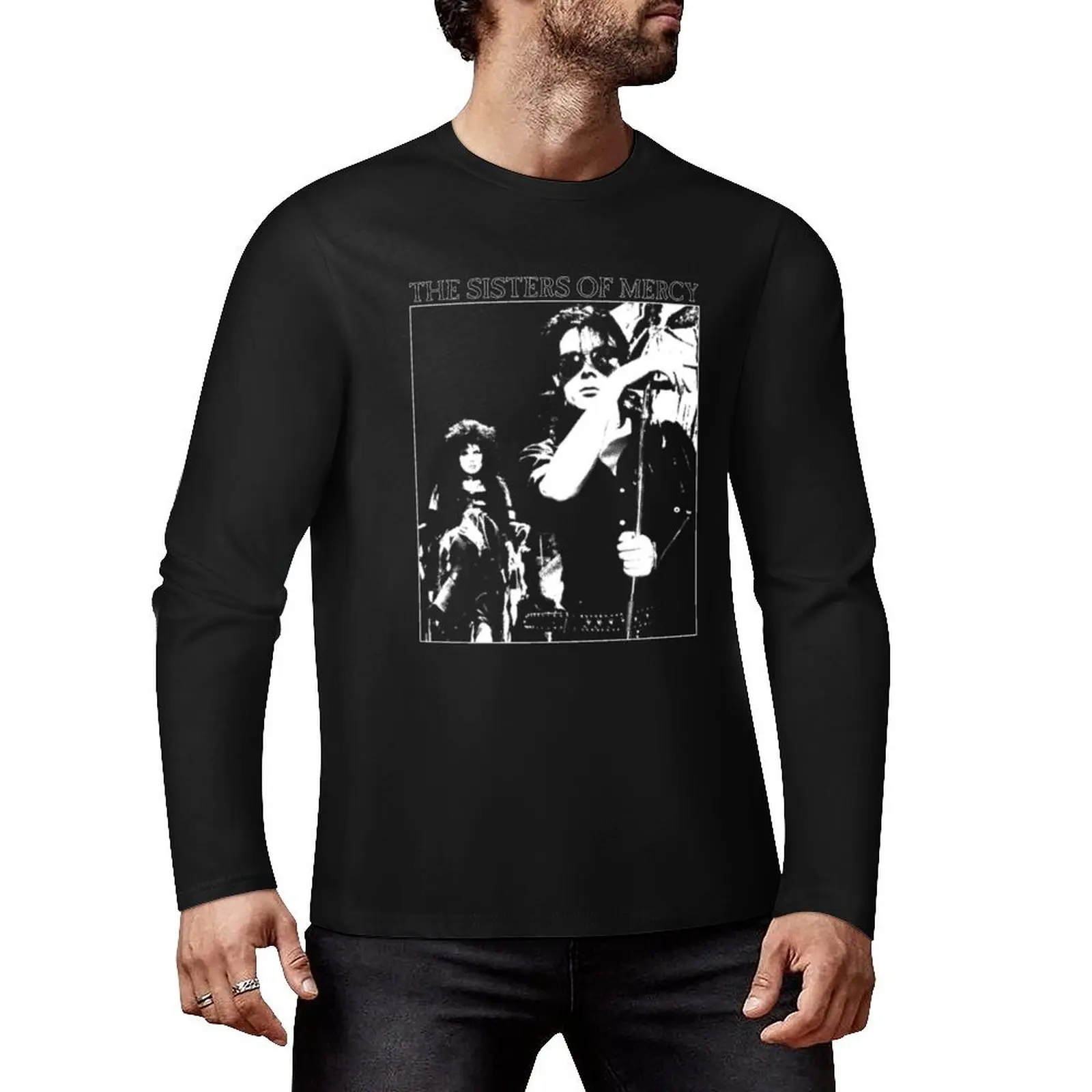 Длинная футболка The Sisters Of Mercy толстовки одежда в стиле аниме большого размера для