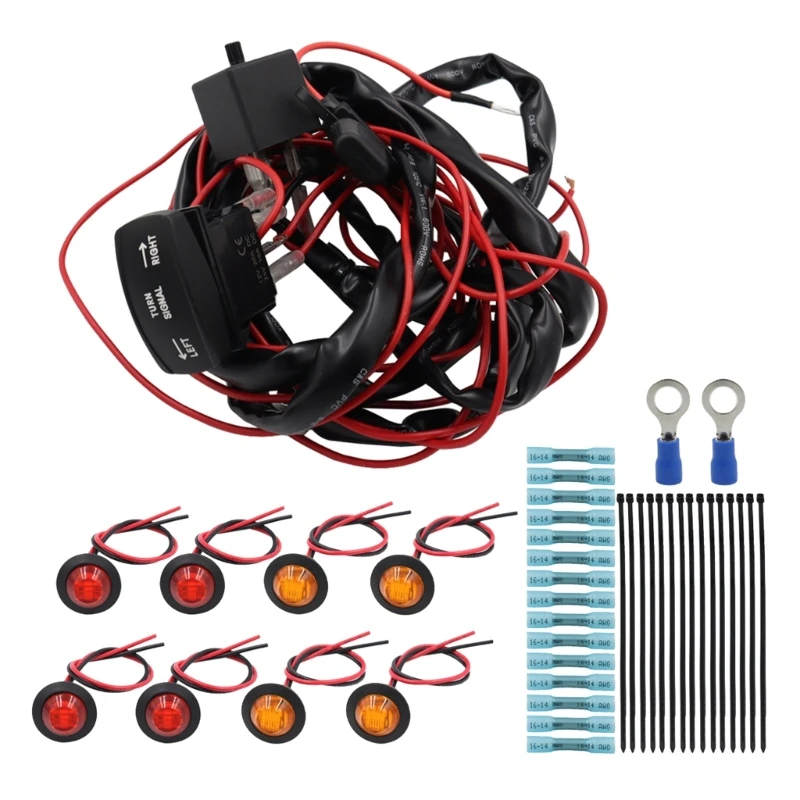 

Универсальный комплект сигналов поворота с подсветкой UTV Rocker Switch Для polaris RZR