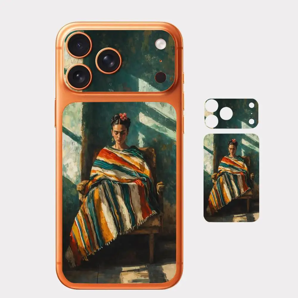 Фото Модная защитная пленка F-FridaS-S K-Kahlo для iPhone 17 Pro и 17 ProMax, устойчивая к царапинам. №5