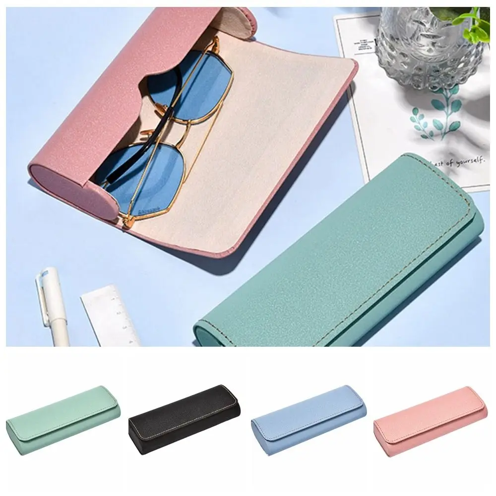 

Glasses Cases PU Leather Glasses Box Anti-fall Pressure Reading Glasses Sunglasses Box Eyewear Protector Cover Spectacle Case