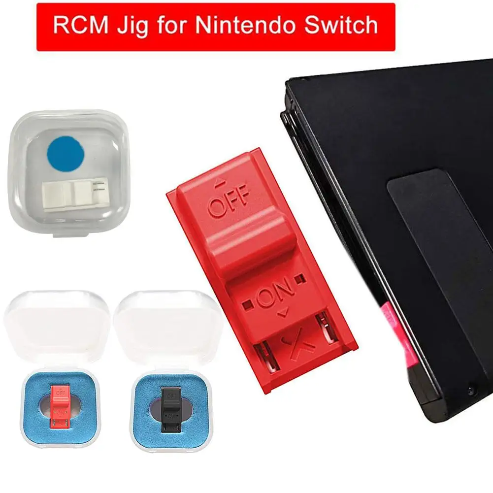 

For Switch Plastic Jig Connector Mini For Switch Rcm Replacement Rcm Clip Lip Short Connector Short Connector For A1l0