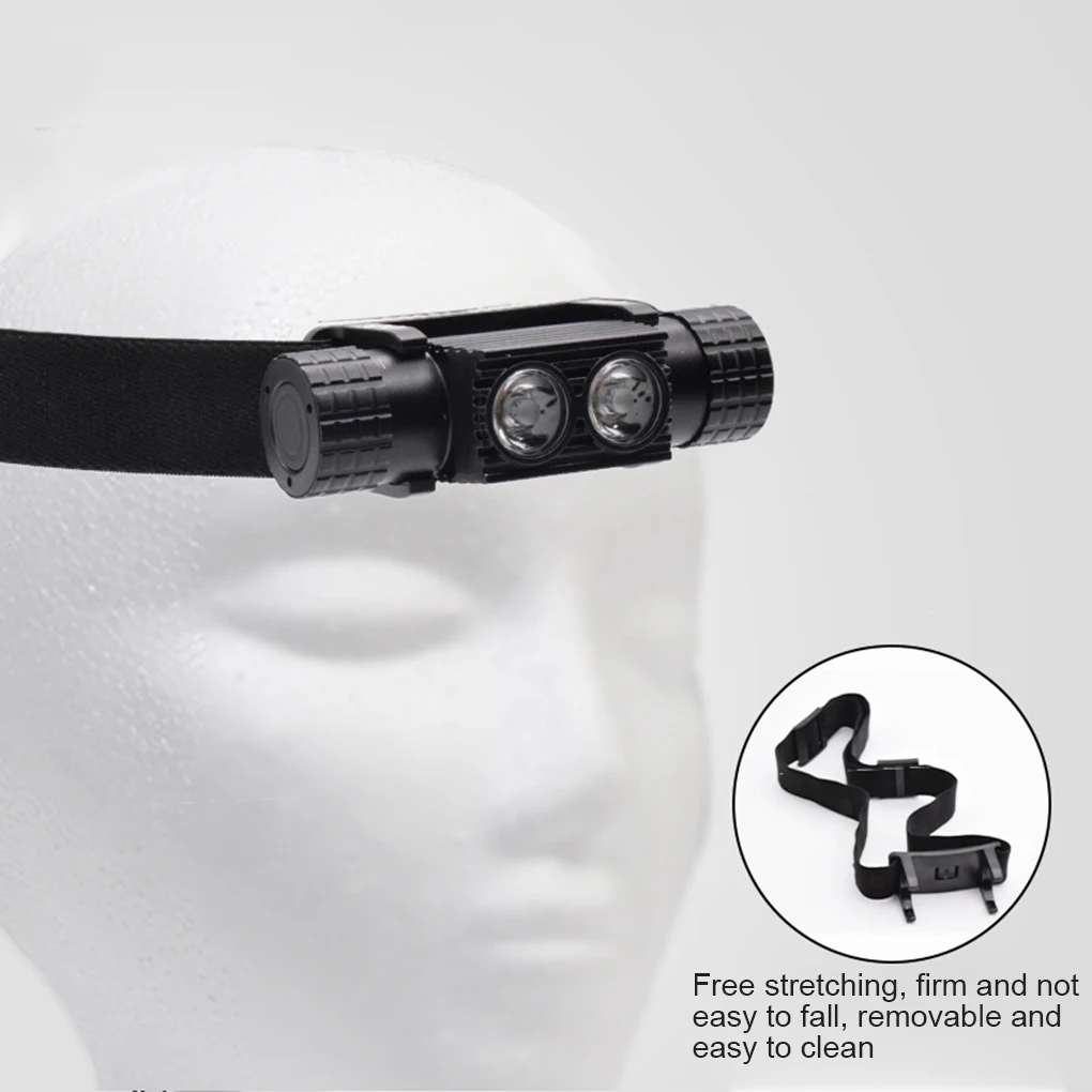 Налобный фонарь супер яркий налобный IPX6 водонепроницаемый