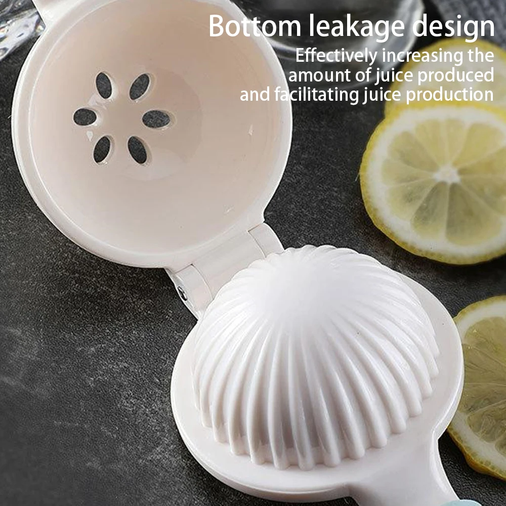 Домашняя лимонная ручная соковыжималка для фруктов пластиковая цитрусовых