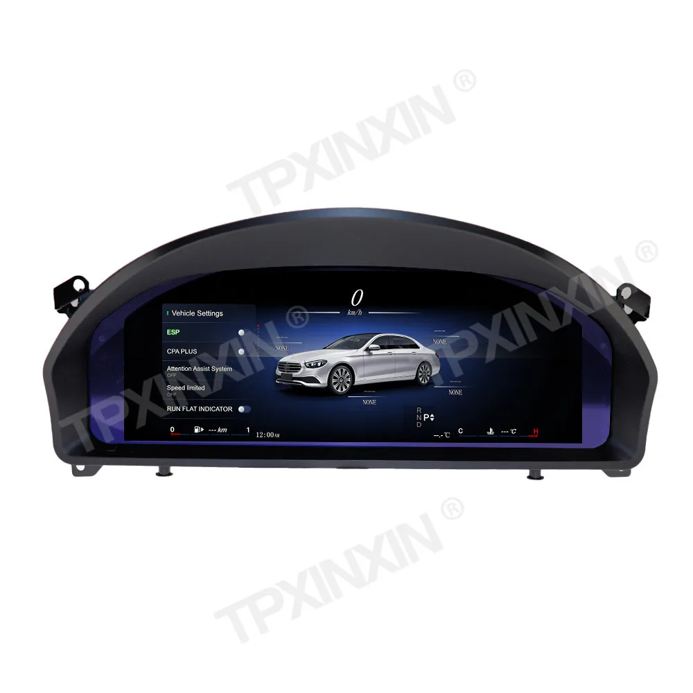 12,3-дюймовый цифровой LCD-дисплей для Mercedes-Benz E-класса W207 2009-2012, приборная панель, спидометр, одометр, дисплей на панели приборов (art.: 3920dbe209645) - 3920dbe209645