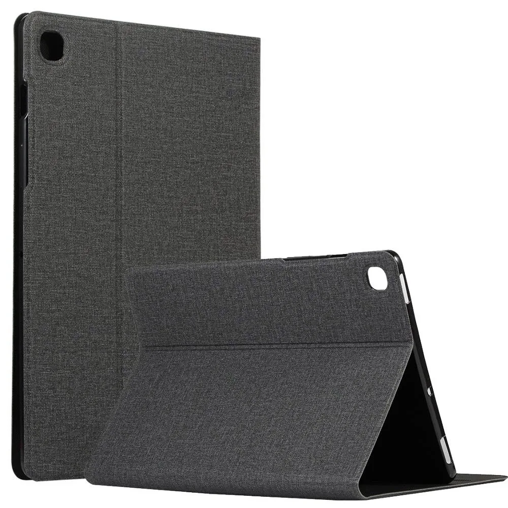 

Чехол для планшета Samsung Galaxy Tab S5e 10,5 дюйма, фотография 2019 дюйма, T720, T725, кожаный мягкий силиконовый чехол, тройной складной флип-чехол с подставкой