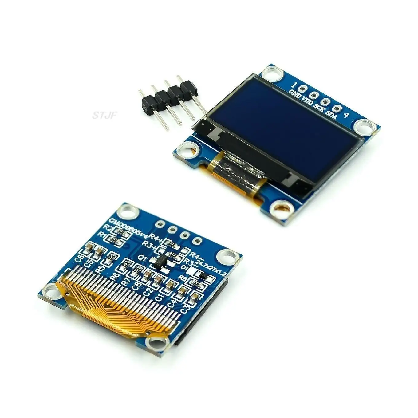 Модуль ЖК-дисплея 0 91 96 1 3 54 дюйма IIC Серийный белый синий OLED 2 42x64 I2C 12864 для Arduino