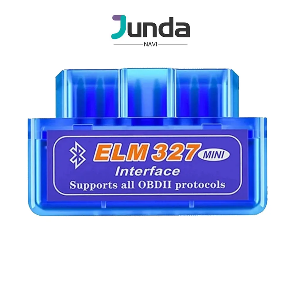 

Junda Navi - Bluetooth ELM327 V2.1 Автоматический сканер OBD 2, инструмент для считывания кодов, автомобильный диагностический инструмент Super MINI ELM 327 для Android