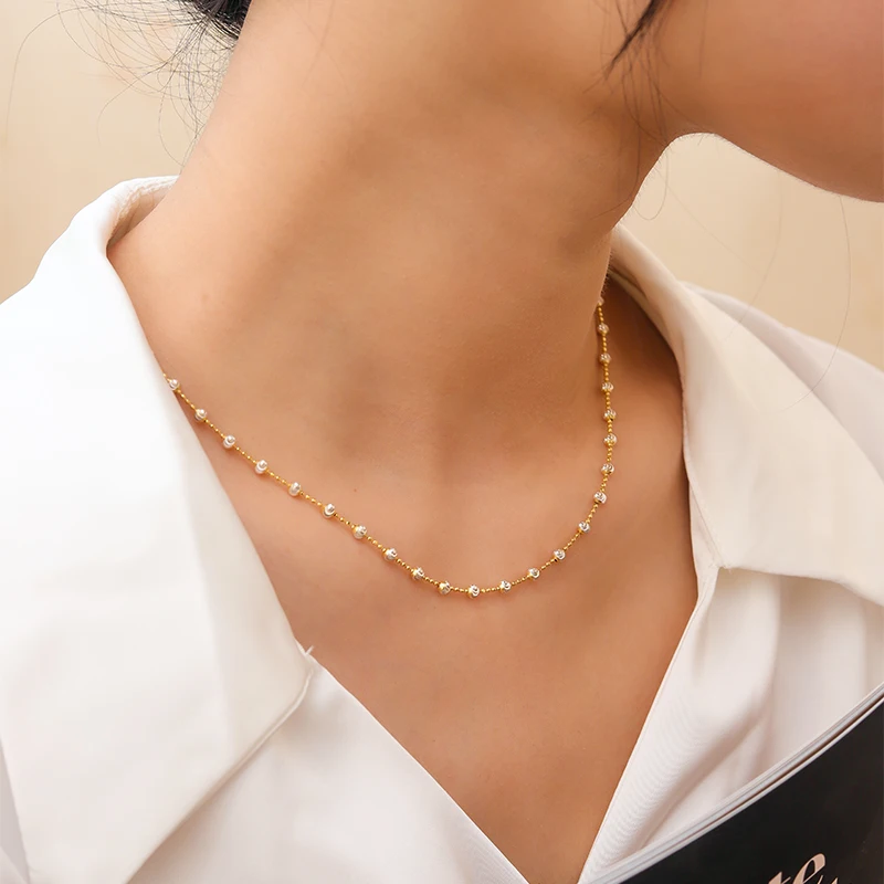 MIQIAO ожерелье из стерлингового серебра 925 пробы ювелирные изделия для женщин