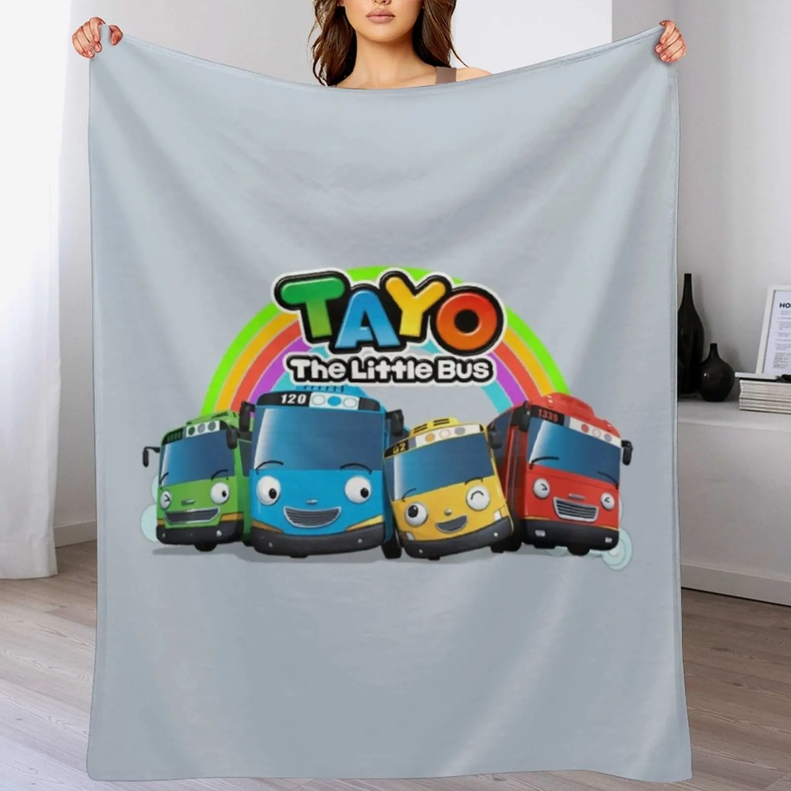 Одеяло Tayo And Friends Мягкие плед Самые мягкие одеяла