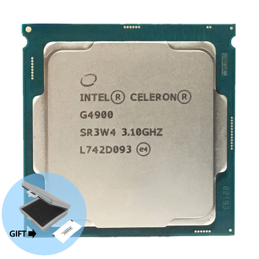 

Двухъядерный процессор Intel Celeron G4900, 3,1 ГГц, 54 Вт, LGA 1151