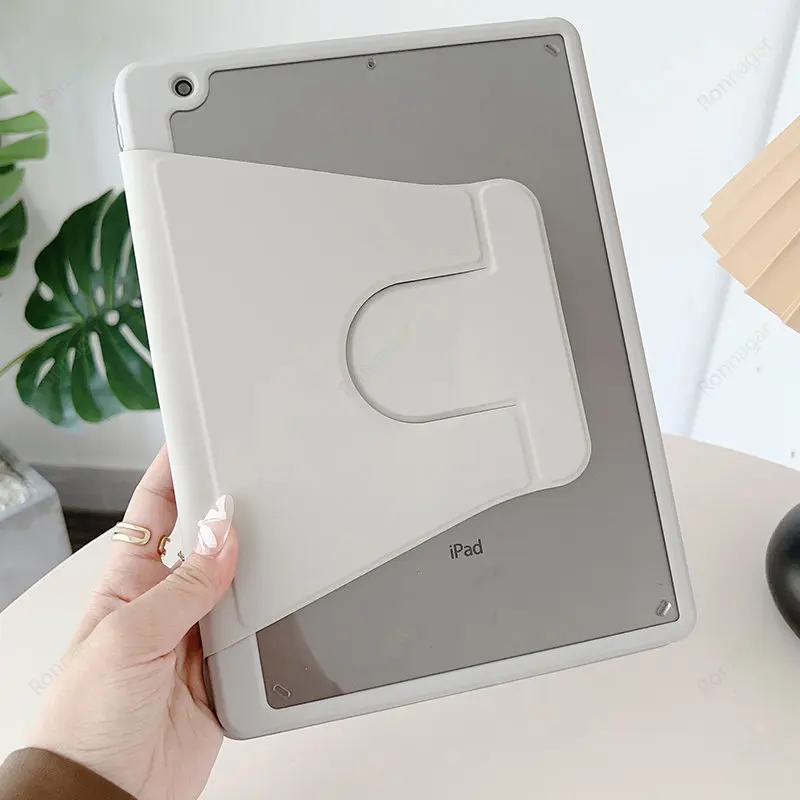 

Гибридный Тонкий чехол для iPad 9,7 2018 2017 / iPad Air 2, вращающийся на 360 градусов защитный чехол с автоматическим переходом в спящий режим и пробуждением для iPad 9,7 дюйма
