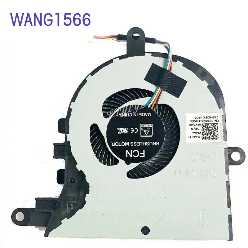 ZJ Вентилятор охлаждения процессора ноутбука радиатор для Dell Inspiron 15-3593 3580 3581 5570 5575