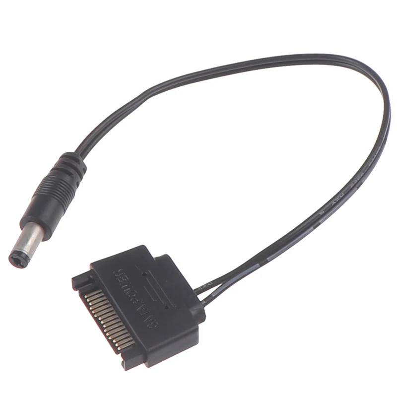 Кабель питания SATA-DC 5 5*2 1 мм 12 В 20 см шт.