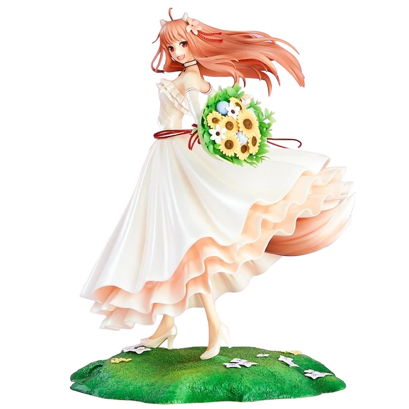 

Japan Anime Spice and Wolf Holo Wedding Dress Ver. 1/8 Scale PVC Figure Figurine 24cm Toy Model Statue