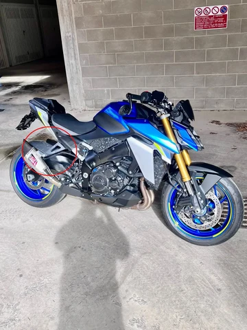 Suzuki GSXS1000 GSX S1000 F Z FZ Алюминиевый Держатель Выхлопной Трубы, Кронштейн, Аксессуар Для Мотоциклов