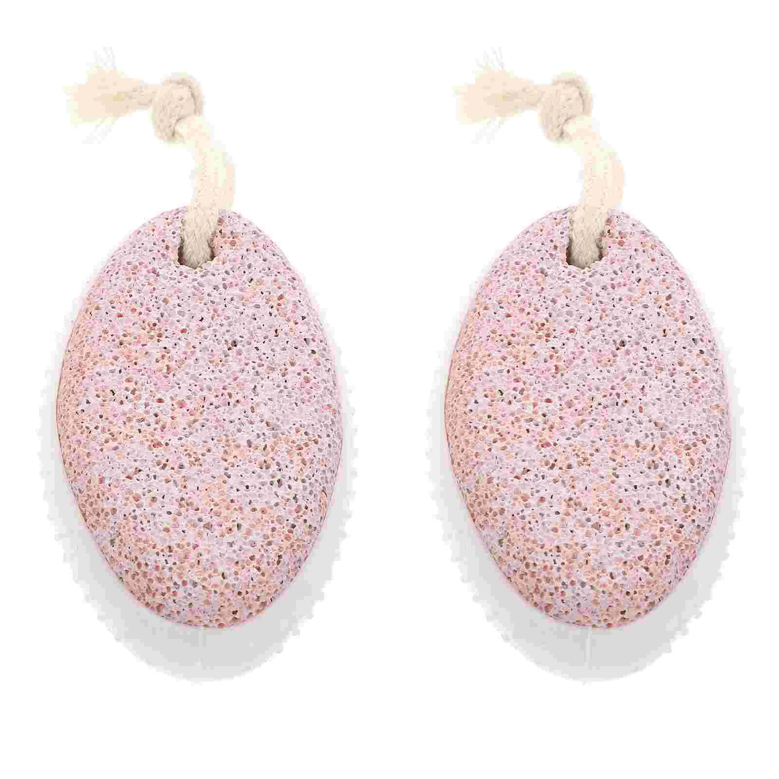

2pcs Pumice Stone Footboard Foot Rasp Files Durable Feet Rubbing Stones Exfoliating Tools for Pedicure