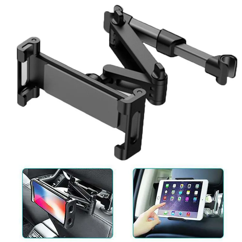 Tablet Car Holder For 4.7-13 in Tablet & Phone Holder Back Seat Headrest Mounting Holder Car Accessories For iPad Pro 12.9''