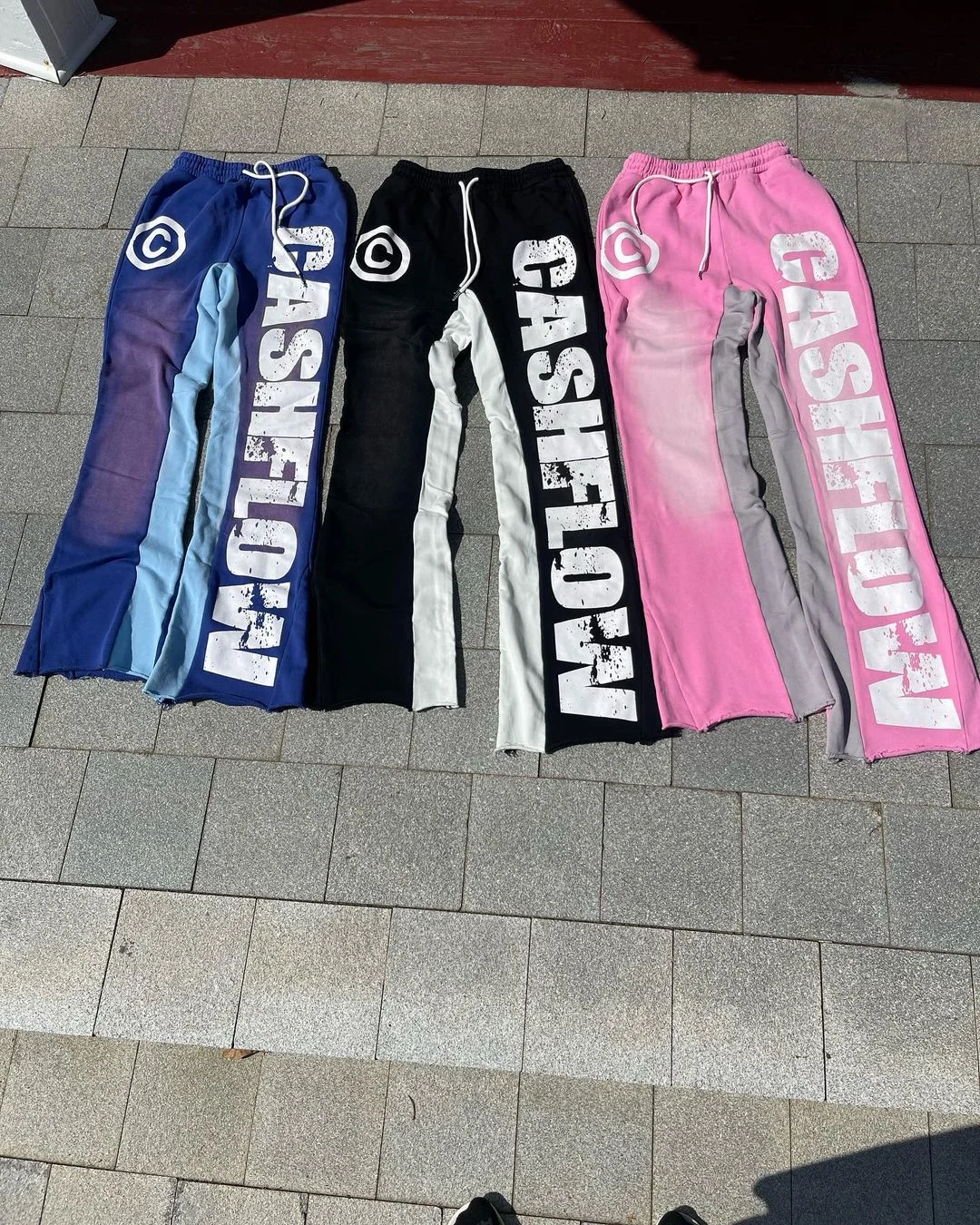 

Y2K Women's Sweatpants Bottom printing Stretch Casual Pants Oversize streetwear High Street Vintage Hip Hop Pop Dance Halloween