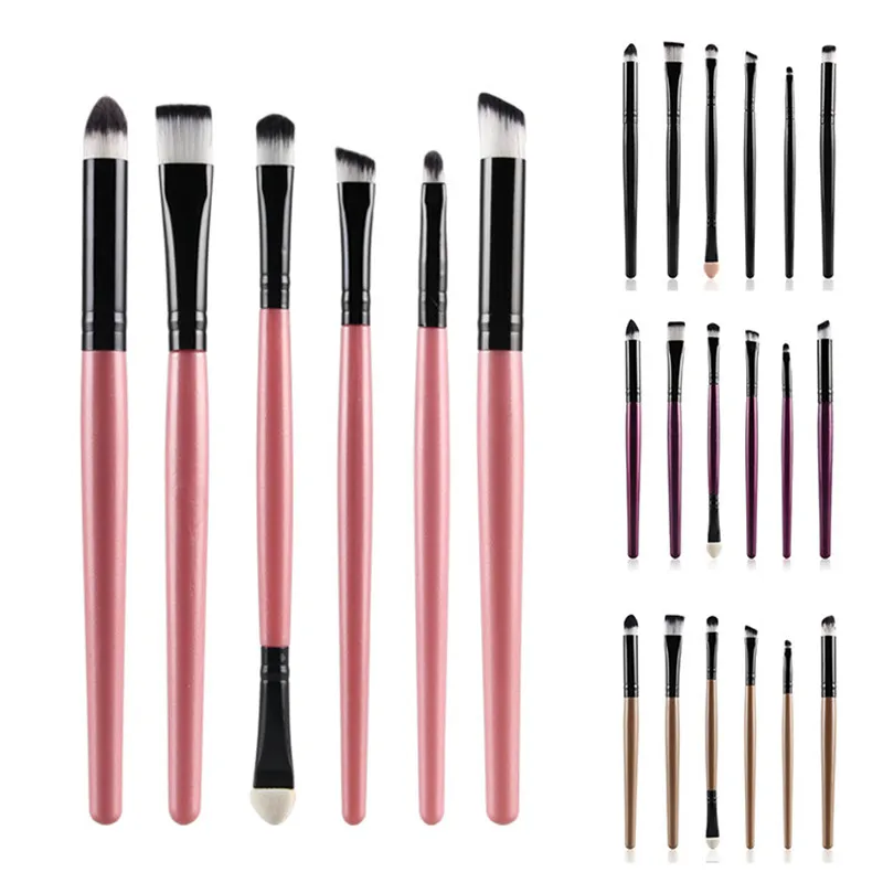 

New! Cosmetic Makeup EyeShadow Brush Set Tool Ultra Soft Make Up Tapered Blender Diffuse Kit Cut Crease Maquiagem Eye Brush