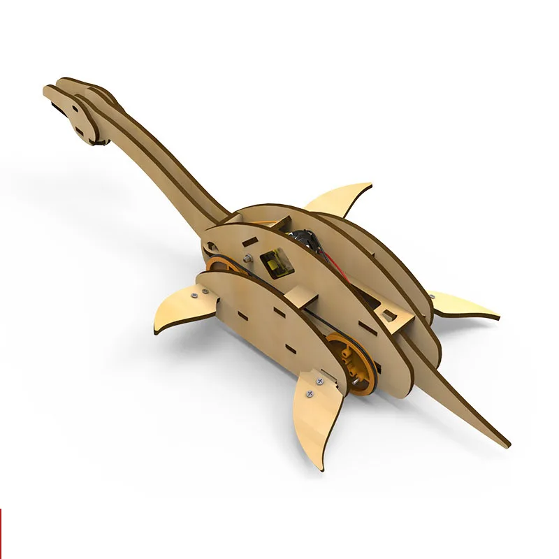 

Mechanical Plesiosaur Assembly Model Children's Scientific Experimental Equipment Set Diy Crank Arm Transmission Structure