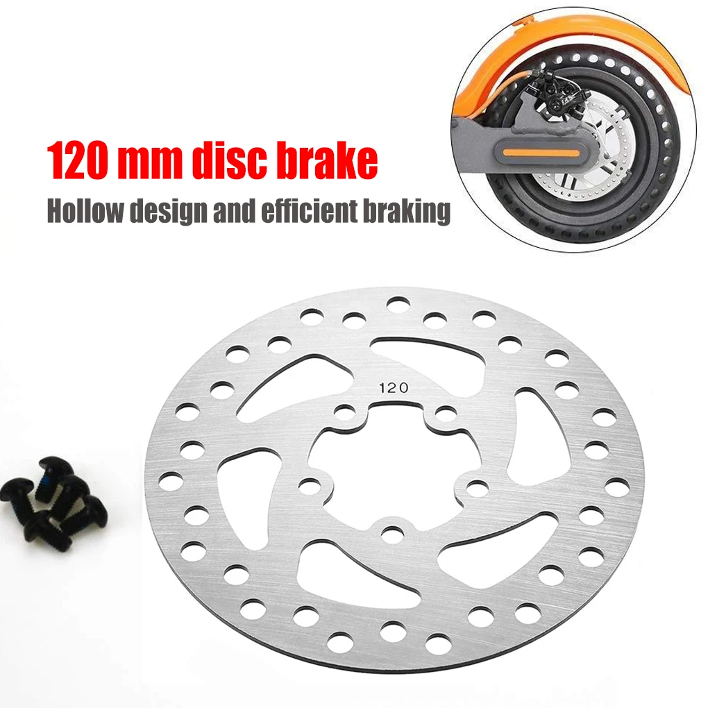 

Brakes Pad For xiaomi M365 Scooter 110/120MM Steel Direct Changing Handy Installation Brake Disc Polished Replacements Parts