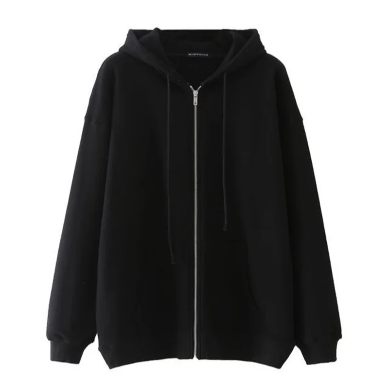 

Женские толстовки в стиле Харадзюку, свитеры с длинным рукавом, толстовка, свободная повседневная одежда, осенне-зимние куртки, Y2k, топы, модные толстовки