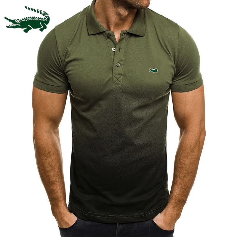 

2023 High quality Men's Polo Shirt Men Cotton Short Sleeve Shirt Sportspolo Jerseys Plus Size S- 5XL Casual Polos Men Tops