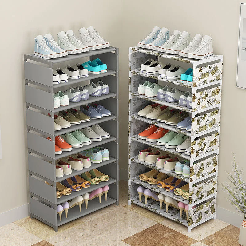 

Amazing Shoe Cabinets Nonwoven Steel Tube Assemble Shoe Rack Reinforced Shoe Organizer Space Saving Home Furniture Shoes Rack