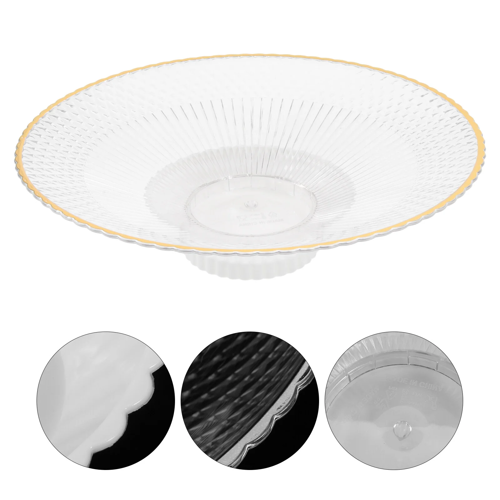 

Plate Dessert Trays Fruit Basket Kitchen Shengshui Draining Plastic Plates The Pet Fruits Display Dry