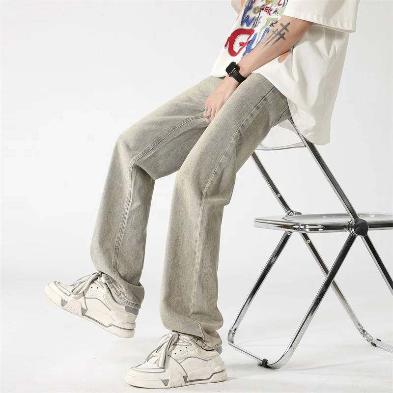 

Джинсы мужские винтажные в стиле «хип-хоп», состаренные