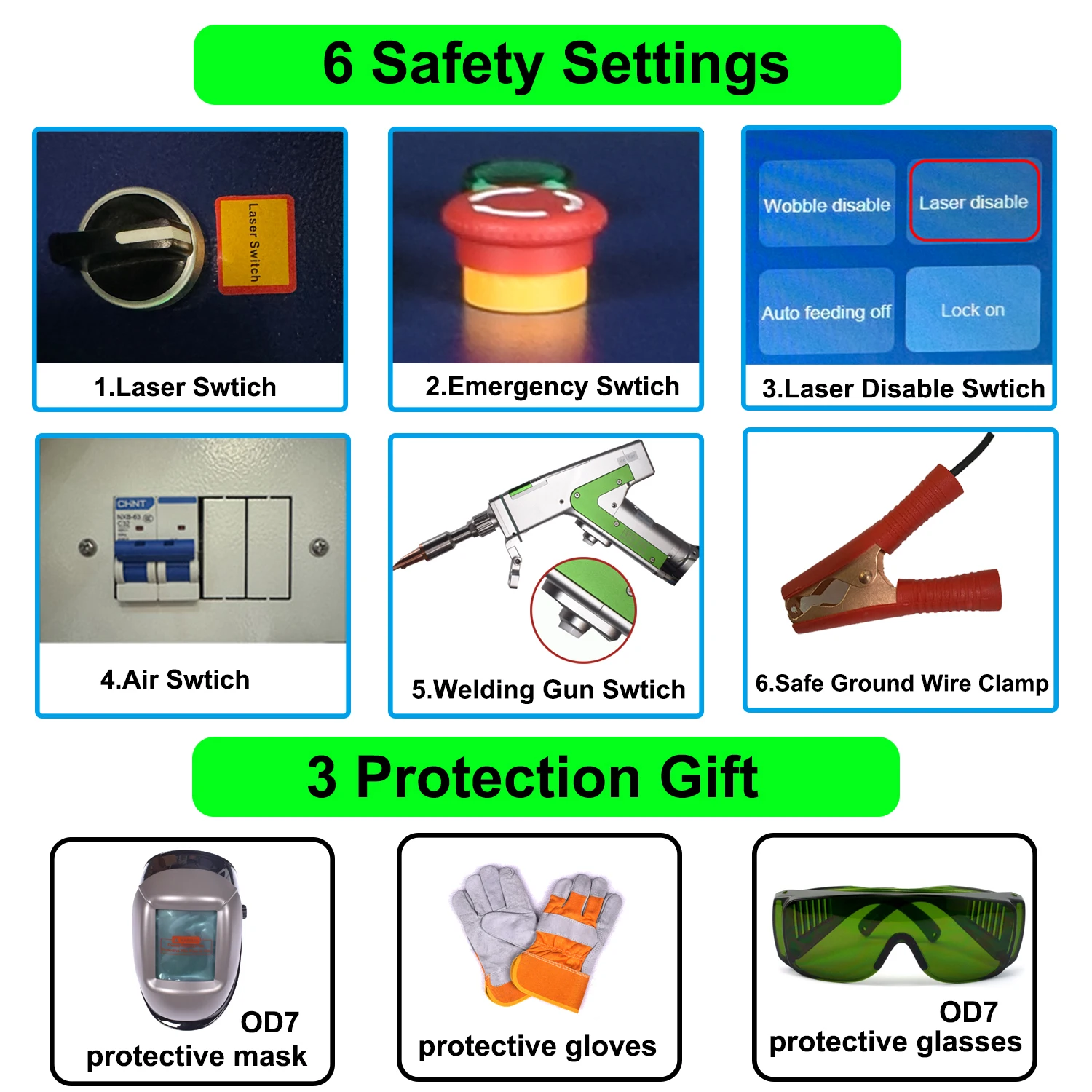 5-в-1 лазерный сварочный аппарат 2000 Вт Raycus 4IN1 волоконный лазер для удаления