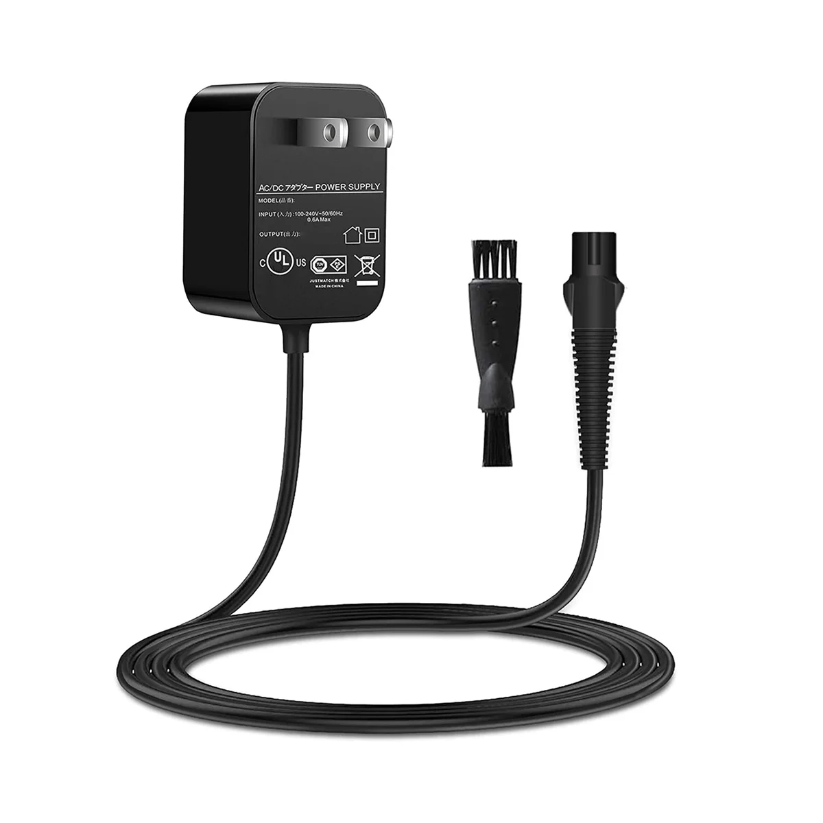 

Shaver Charger Power Cord for Braun Series 7 9 3 5 1 XT5 Electric Razor 3040S 340S 9385Cc 370 720 760Cc 790Cc US Plug