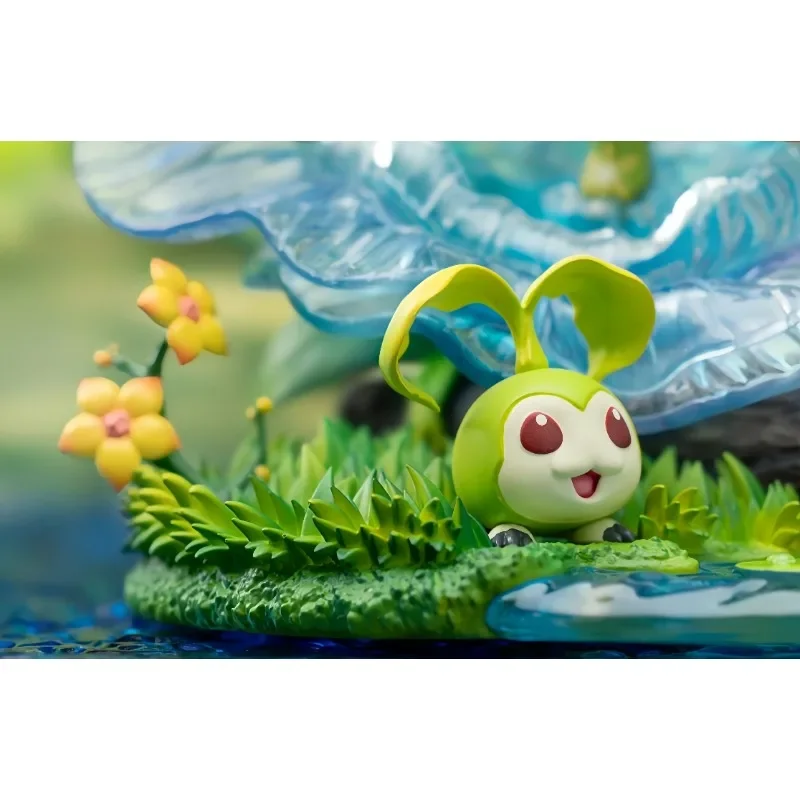 В НАЛИЧИИ Фигурка Digimo Lillymon Tanemon Digimon Аниме Статуя Модель GK Коллекция Украшения