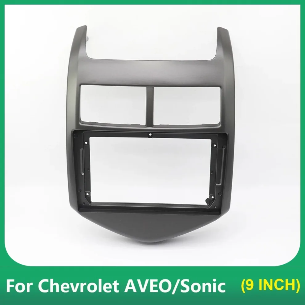 Автомобильная рамка для CHEVROLET AVEO 2011 года (9 дюймов) Fascias Android GPS MP5 стереоплеер 2 Din