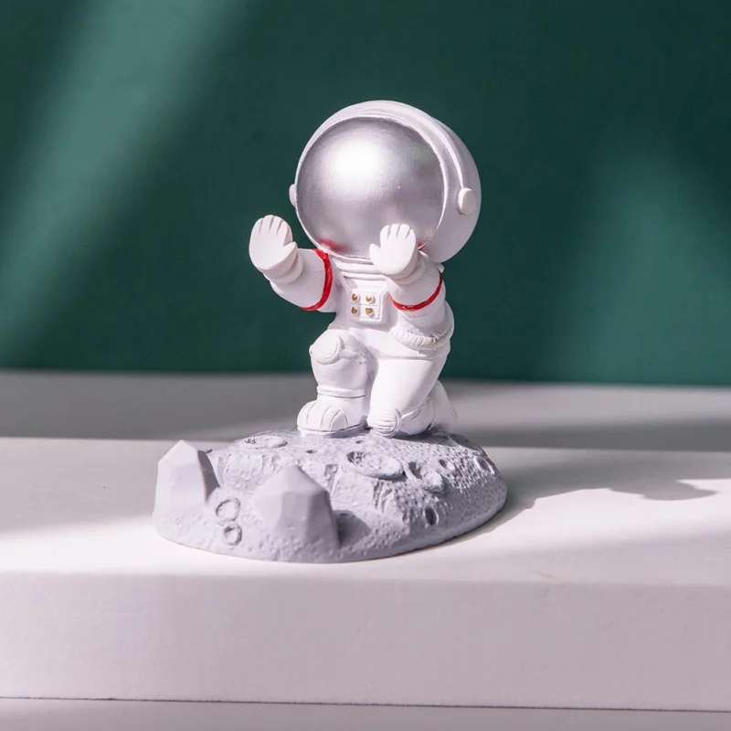 Милые 3D астронавты из смолы украшения держатель-подставка кронштейн космонавта