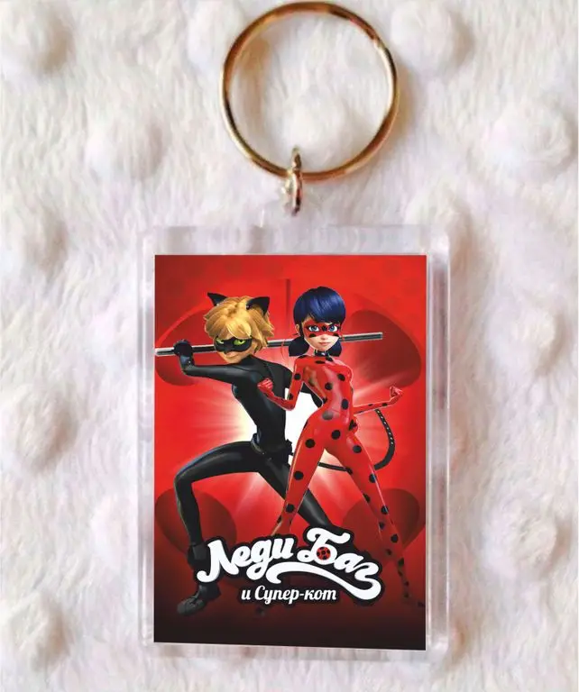 Брелок Леди Баг и Супер-Кот № 19 | Канцтовары для офиса дома