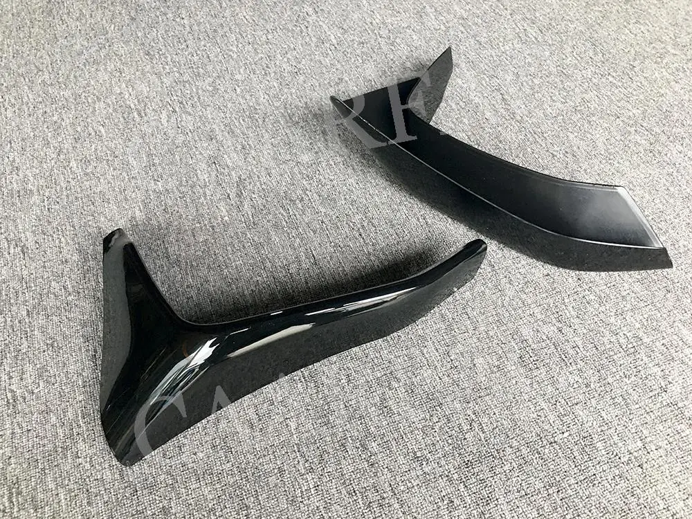 ABS глянцевый черный Передний бампер спойлер разветвители фартуки для BMW 3 4 Серии