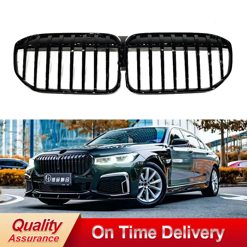 

7S G12 NEW 2020 Year Car Accessories Grilles Single Line Black Racing Grills ABS Body Exterior Replacement Parts
