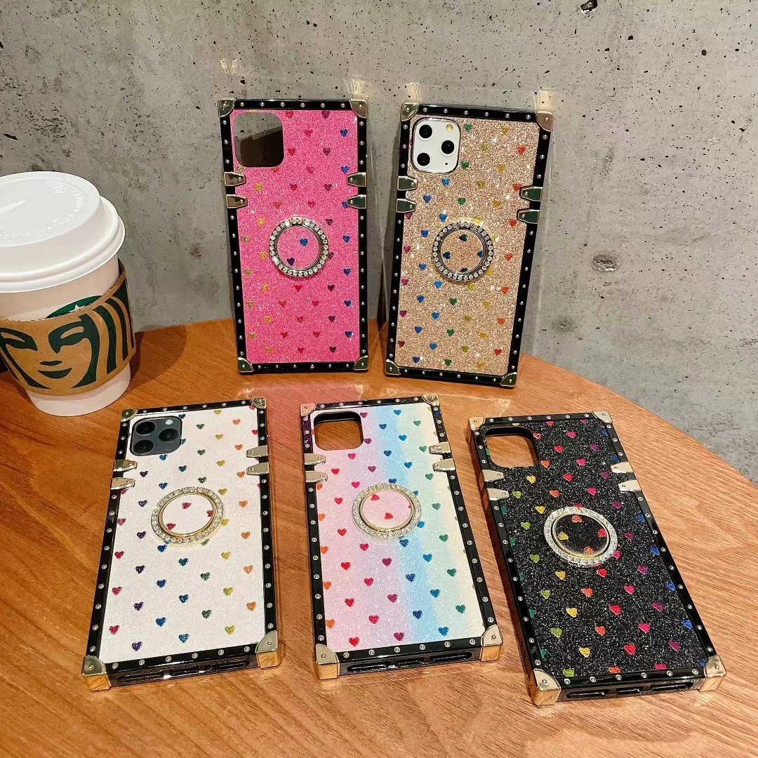 

Musubo Coque Voor Iphone 13 Mini 12 Pro Max 11 Liefde Case Cover Iphon Xr Xs Max X 8 Plus 7 Se 3 Funda Luxe Diamant Meisjes Capa