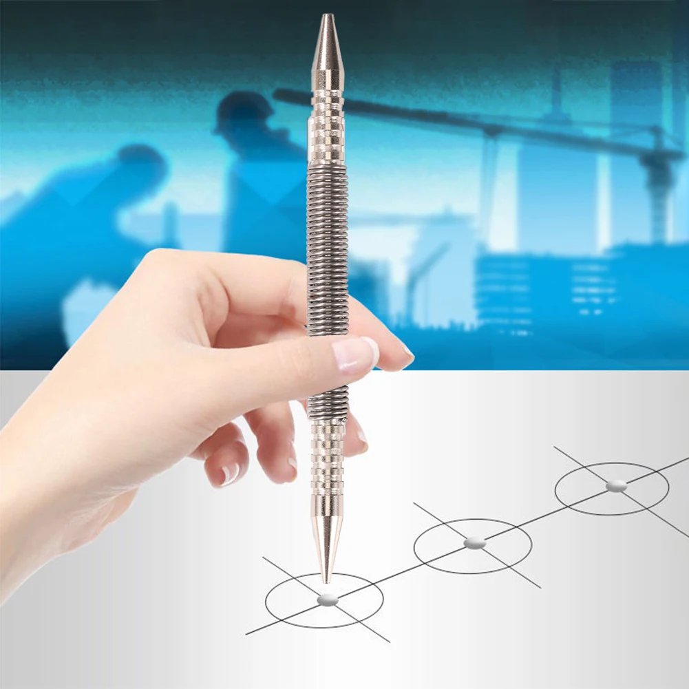 

Hit Tool 1/32" Hammerless Nail Set, 2/32" Hammerless Nail Set Punch Spring Tool Hammerless Nail Set Center Holes
