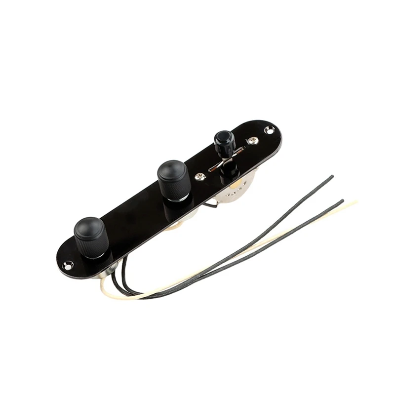 

3-сторонняя Предварительно Проводная панель управления, тройная проводка, ручки для TL, запчасти для гитары, аксессуары, черный цвет