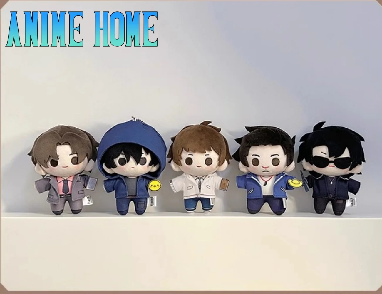 Plushie Time Raiders DMBJ Dao Mu Bi Ji Hei Yanjing Wu Xie Yuchen Zhang Qiling 10 см Кукла Игрушка Плюшевая Косплей