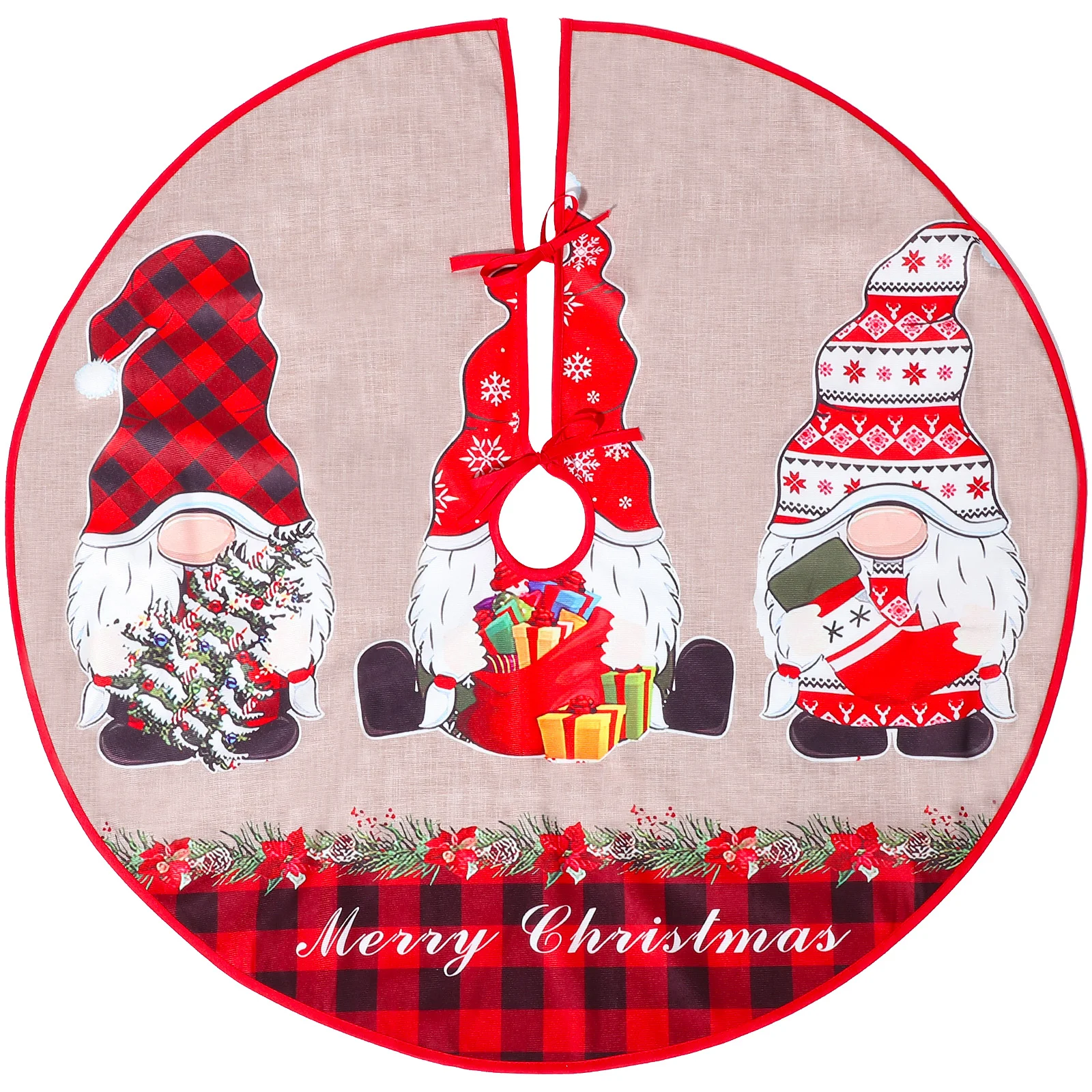 

Christmas Tree Skirt Decorative Tree Skirt Carpet Christmas Tree Base Decorations Christmas Supplies Holiday Home Decoration