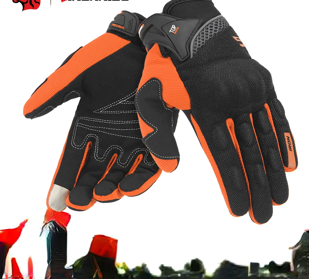 

Motorcycle Gloves Men Racing Gant Moto Motorbike Motocross Riding Gloves Motorcycle Breathable Summer Full Finger Guantes