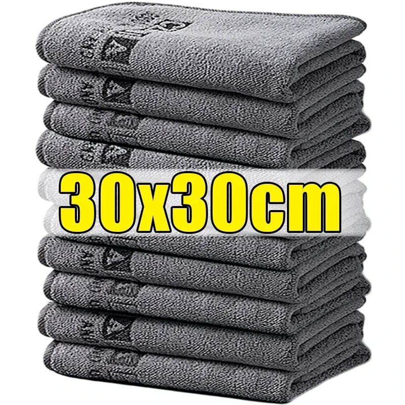 

1-10 шт. полотенце для мытья автомобиля из микрофибры, автоочистка, сушильная ткань, подшивка, уход за автомобилем, детализационная ткань, высокая водопоглощающая автомобильная тряпка