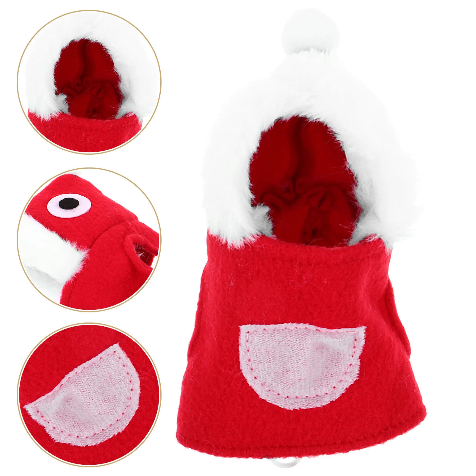 

Costumes Pet Bird Clothes Parrot Supply Cockatiel Stylish Warm Accessory Creative