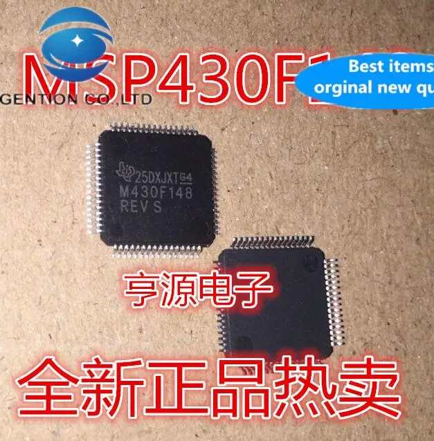

5pcs 100% orginal new M430F148 MSP430F148IPMR MSP430F148 QFP64 foot MCU chip