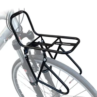 bike front rack carrier panniers bag carrier luggage shelf bicycle bracket for mtb road bike